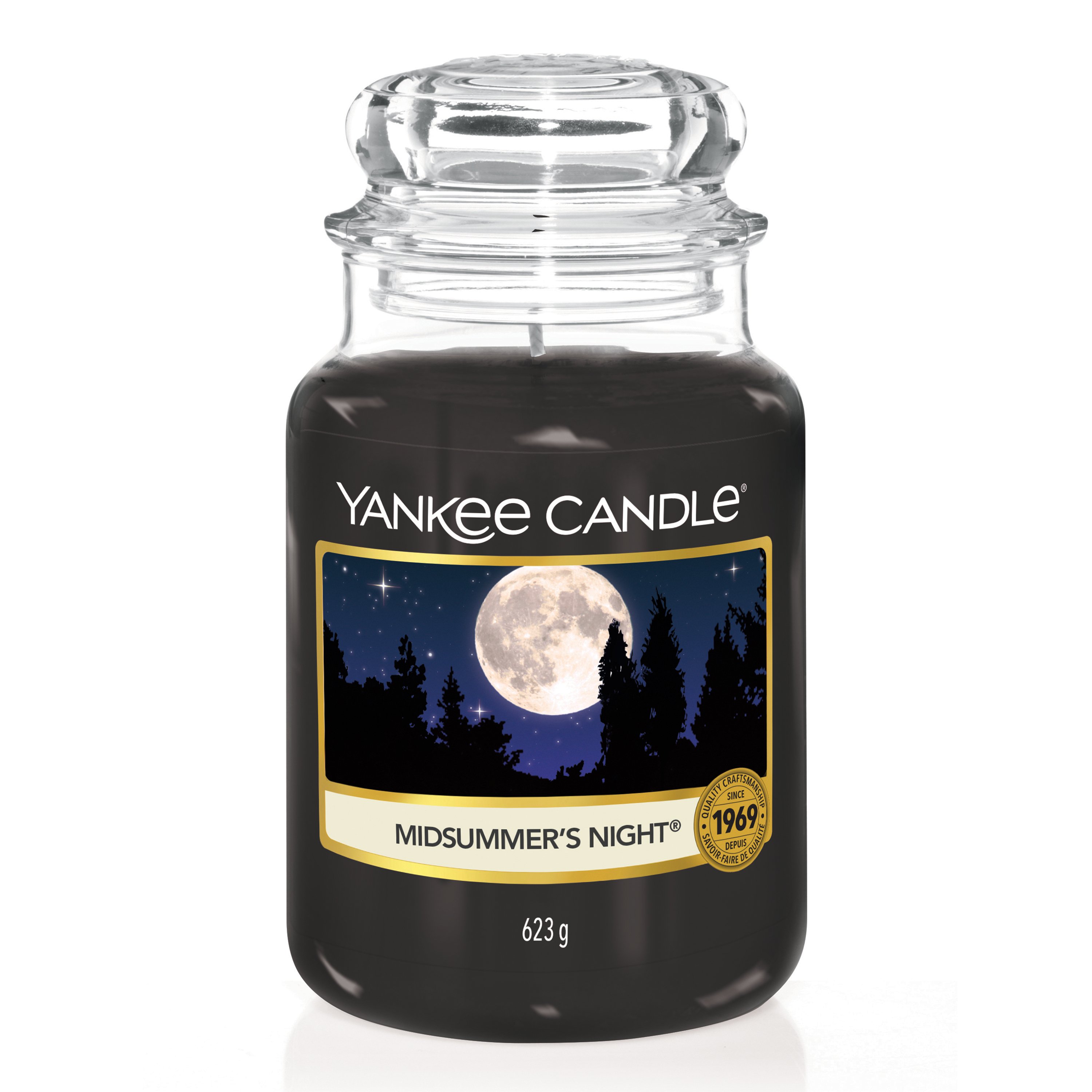  Yankee Candle 1220877E Midsummers Night Car Jar Ultimate : Home  & Kitchen