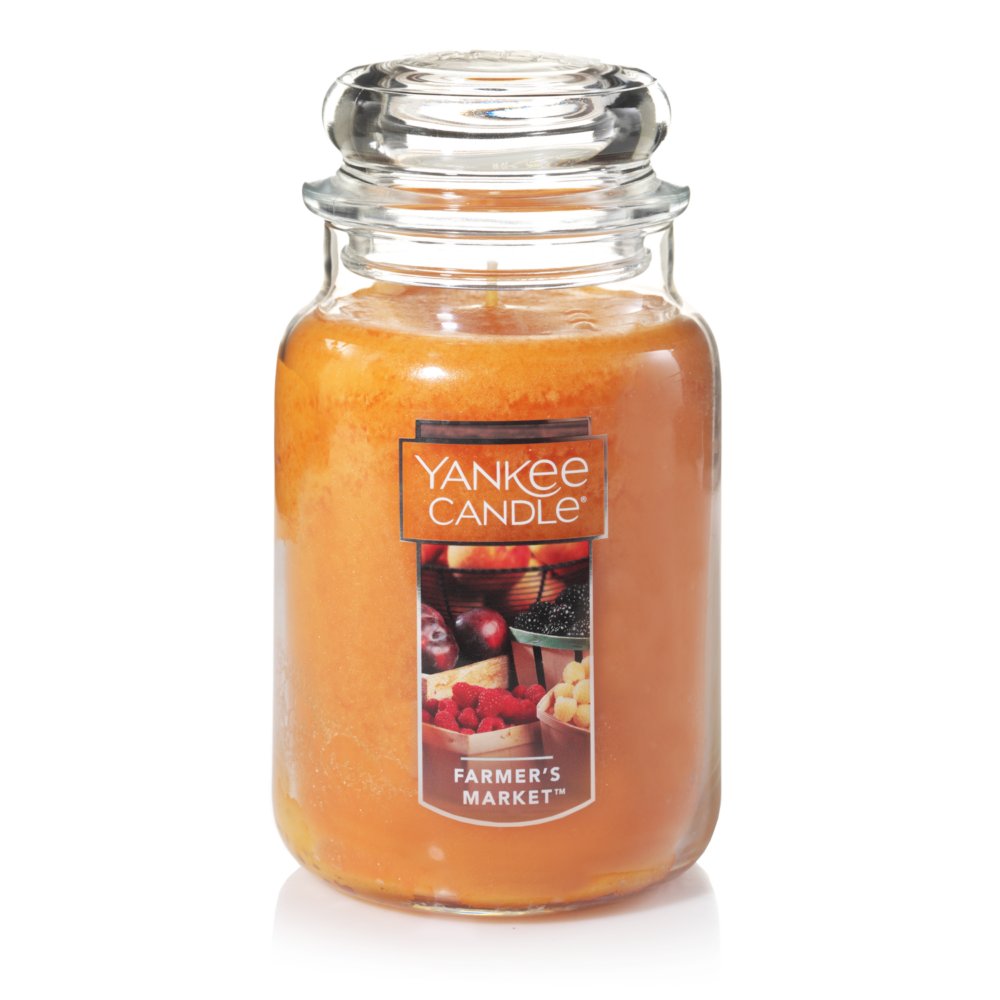 Yankee Candle Votives FARMER'S MARKET Wax Melts Lot of 6 Orange Wax New 
