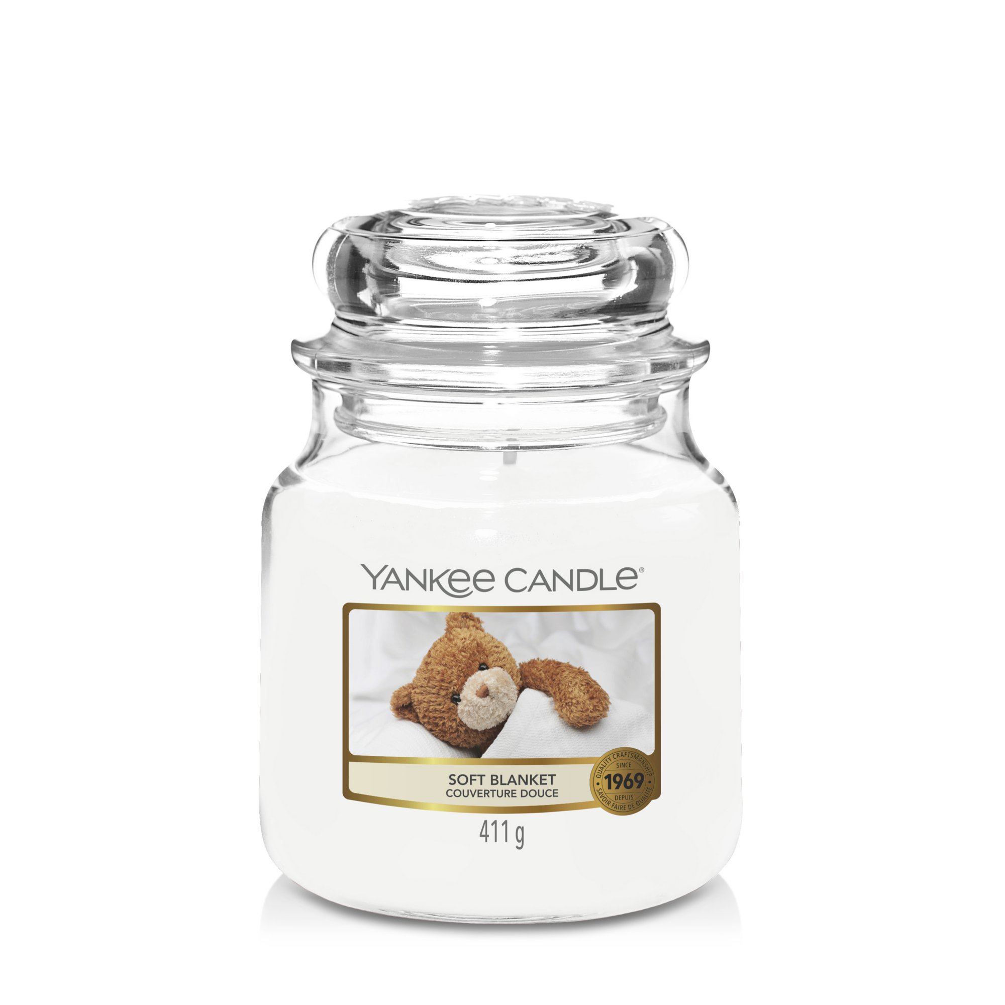 1 Yankee Candle SOFT BLANKET Large 1-Wick Classic Jar Candle 22 oz