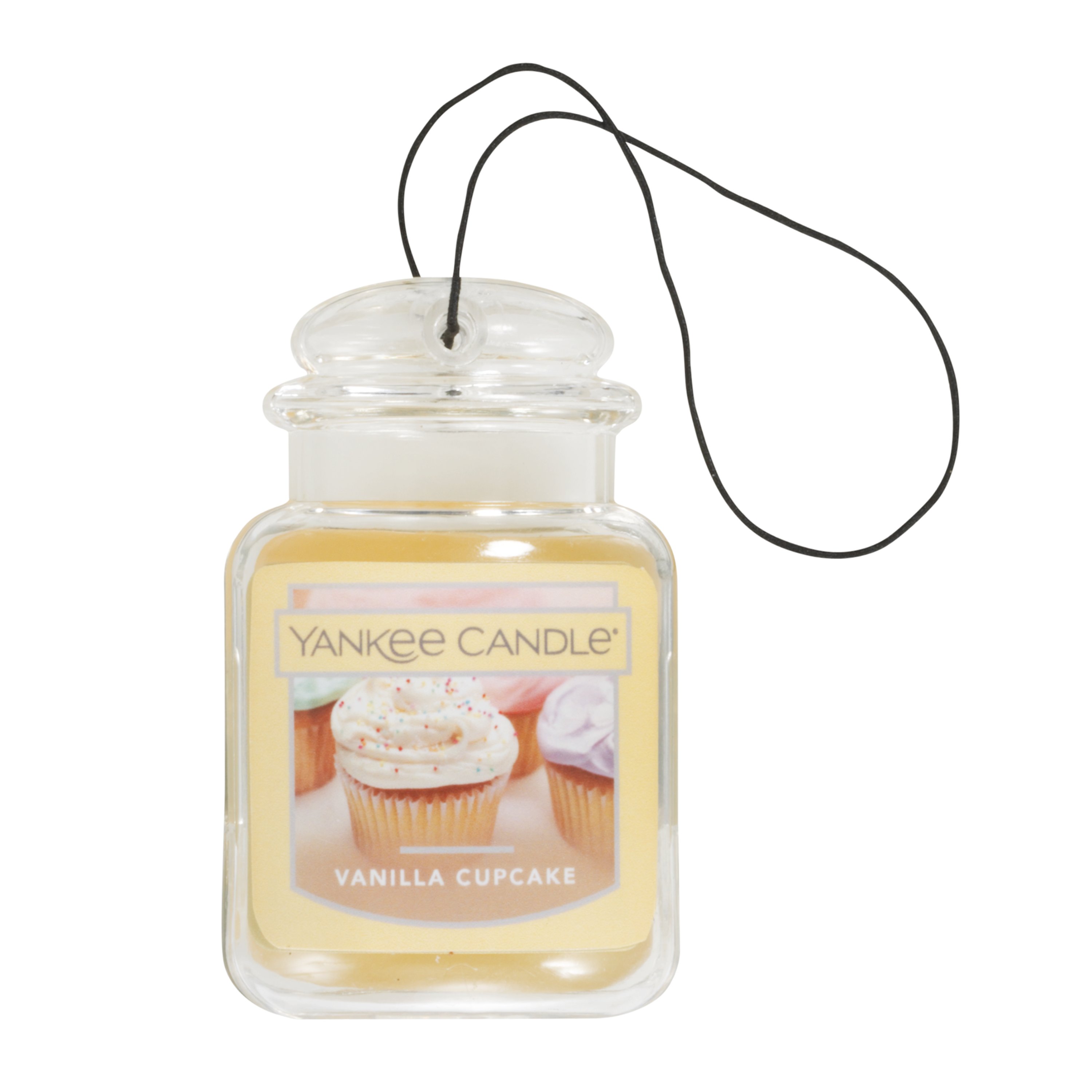 Yankee Candle Medium Pillar Vanilla Cupcake, Cream, Cream