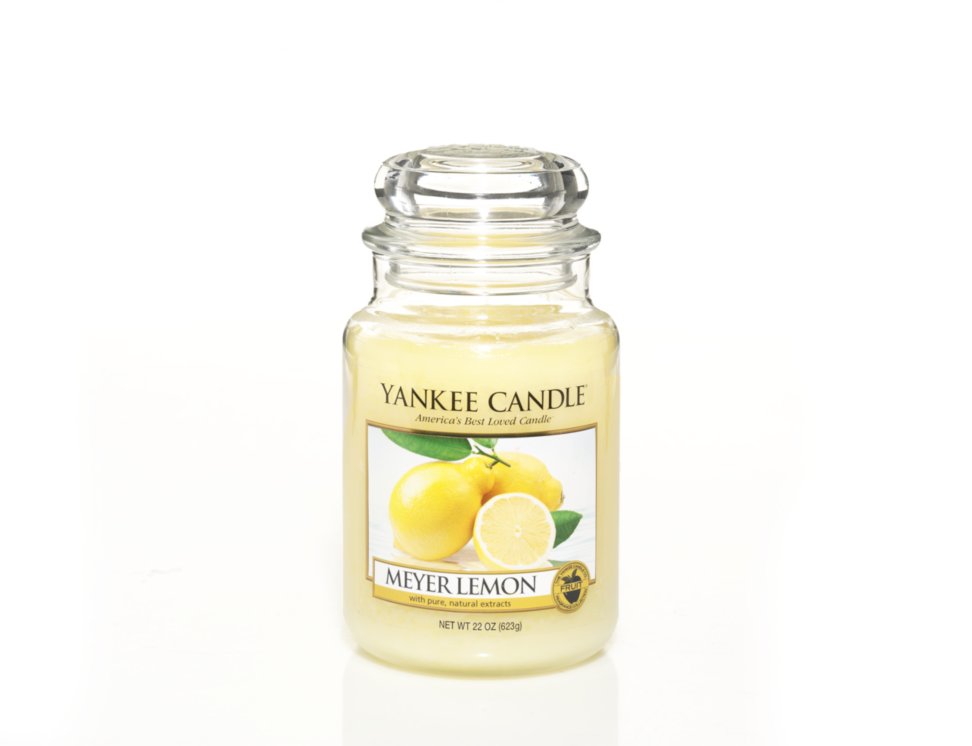 meyer lemon large jar candles