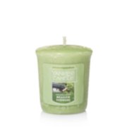 meadow showers green candles image number 1