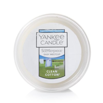  Yankee Candle Large Jar Candle Clean Cotton : Home & Kitchen