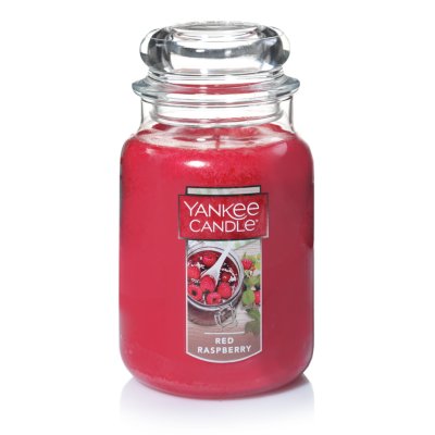 Sun Ripened Raspberries - Large Jar Candle - Hearth & Home Candle Company