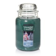 magical frosted forest large classic candles image number 1