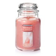 line dried cotton pink candles image number 1