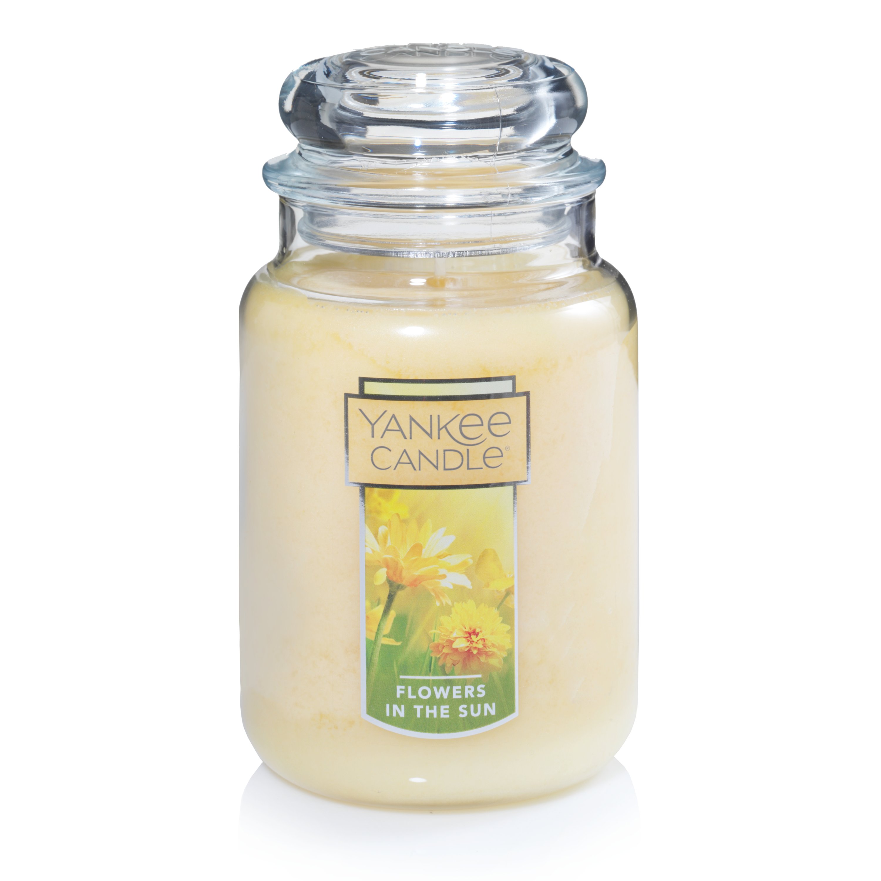 YANKEE CANDLE All is Bright Large Jar Candle, White