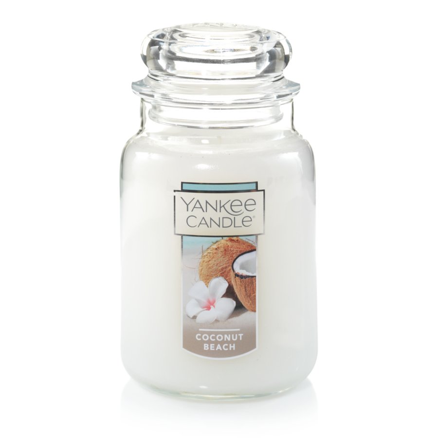coconut beach large classic candles