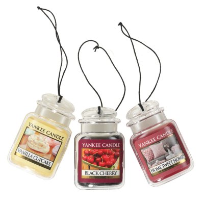 Bougies et aromatiseur voiture Yankee Candle