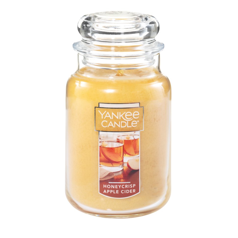 honeycrisp apple cider large jar candles