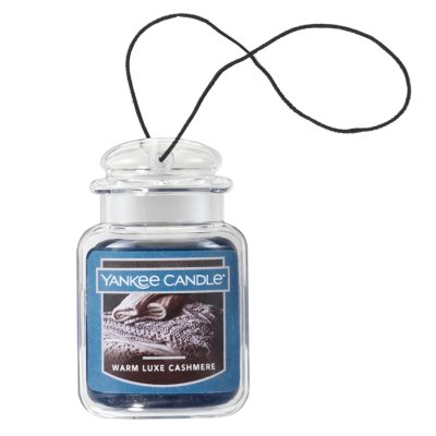 Yankee Candle Car Air Fresheners, Hanging Car Jar® Ultimate 3-Pack,  Neutralizes Odors Up To 30 Days, Includes: 1 Leather, 1 Midsummer's Night,  and 1