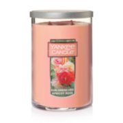 sun drenched apricot rose large tumbler candles