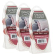 3 pack of home sweet home yankee candle wax melts image number 1