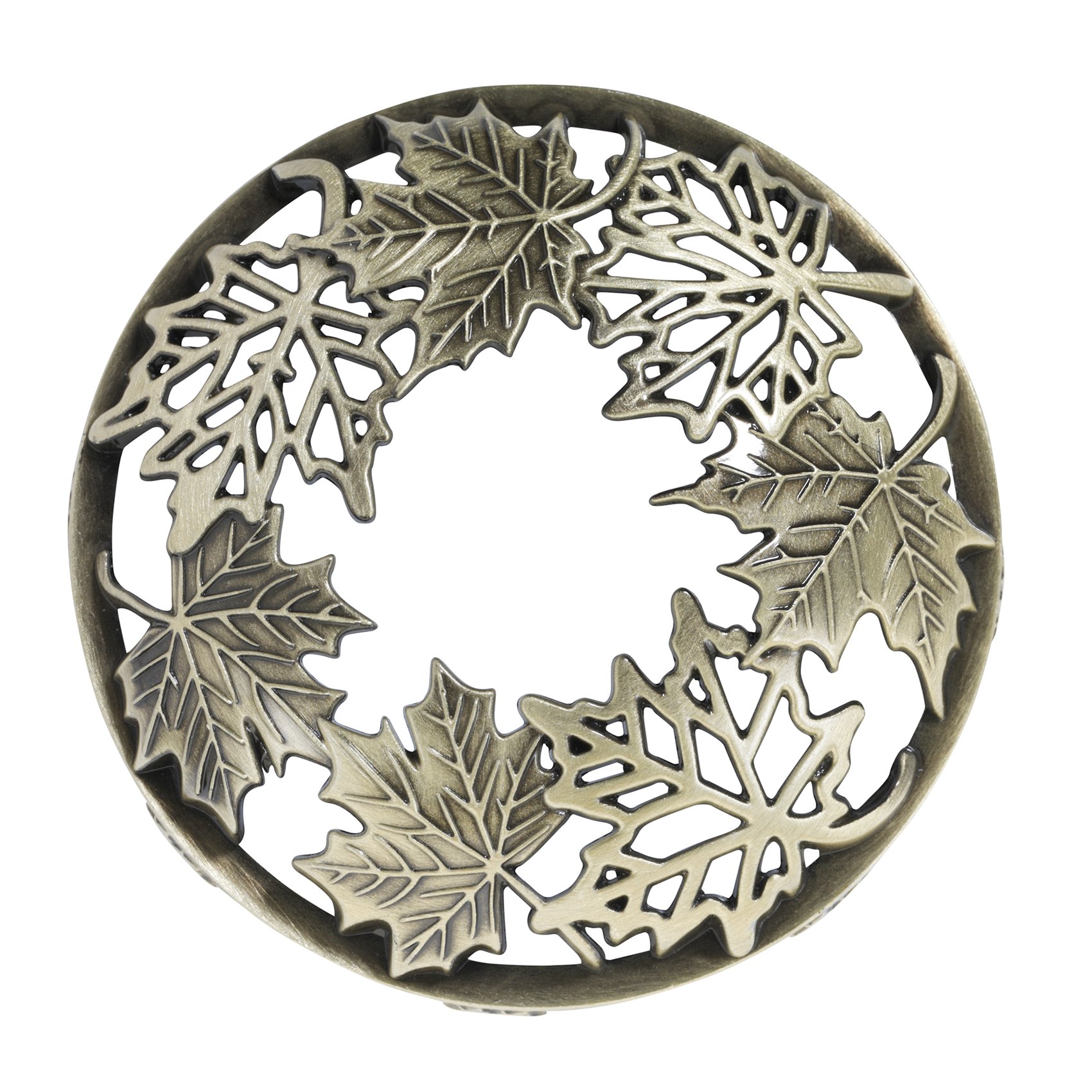 Home & Garden Home Décor Yankee Candle Frosted Leaves Jar Topper Large