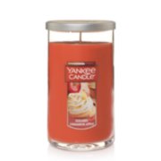 sugared cinnamon apple medium perfect pillar candles image number 1
