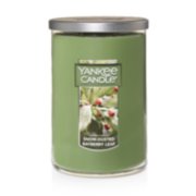 snow dusted bayberry leaf large 2 wick tumbler candles image number 1