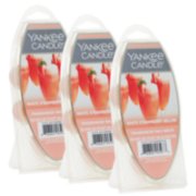 3 pack of white strawberry bellini yankee candle wax melts image number 1