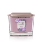 sugared wildflowers medium 3 wick square candles image number 0
