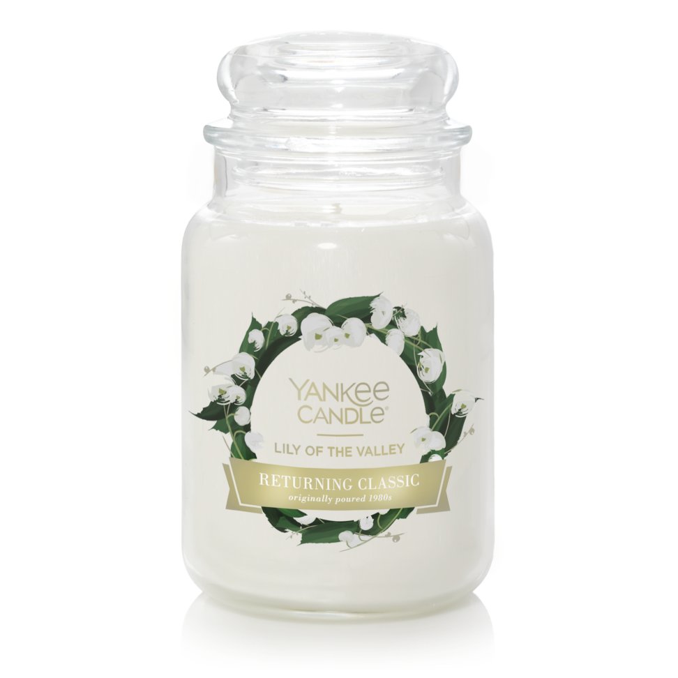 lily of the valley original large jar candle