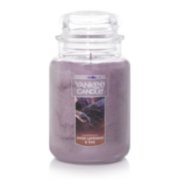 dried lavender and oak large jar candles