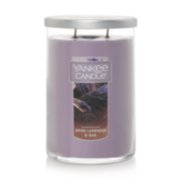 dried lavender and oak large 2 wick tumbler candles
