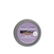 dried lavender and oak gel tins