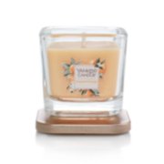 kumquat and orange small 1 wick square candles image number 1