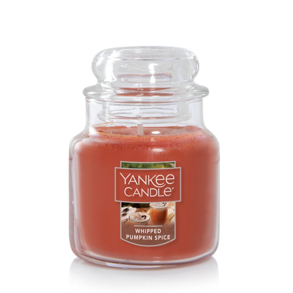 whipped pumpkin spice jar candle