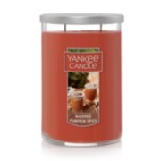 whipped pumpkin spice large 2 wick tumbler candles image number 0