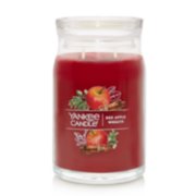 red apple wreath signature large jar candle image number 0