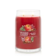 red apple wreath signature large jar candle image number 1