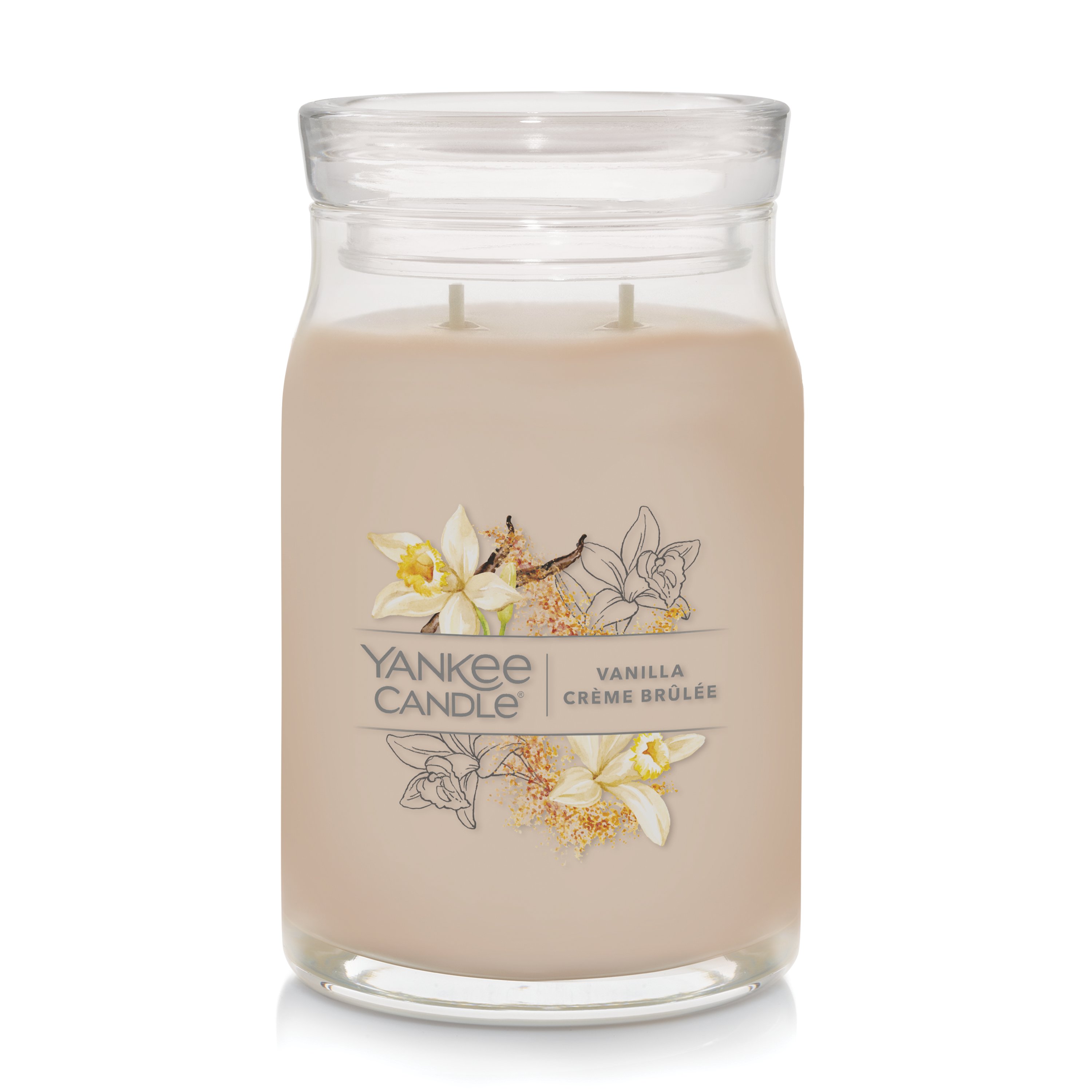Vanilla Crème Brûlée 20 oz. Signature Large Jar Candle Signature