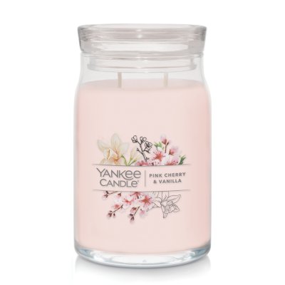 Yankee Candle Candela Tumbler Grande Pink Cherry & Vanilla