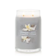 smoked vanilla and cashmere signature large jar candle image number 1