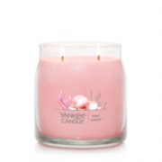 Medium jar candle pink sands image number 1