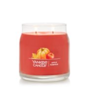 burning apple pumpkin signature jar candle image number 2