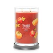 apple pumpkin signature large tumbler candle with lid as base image number 1