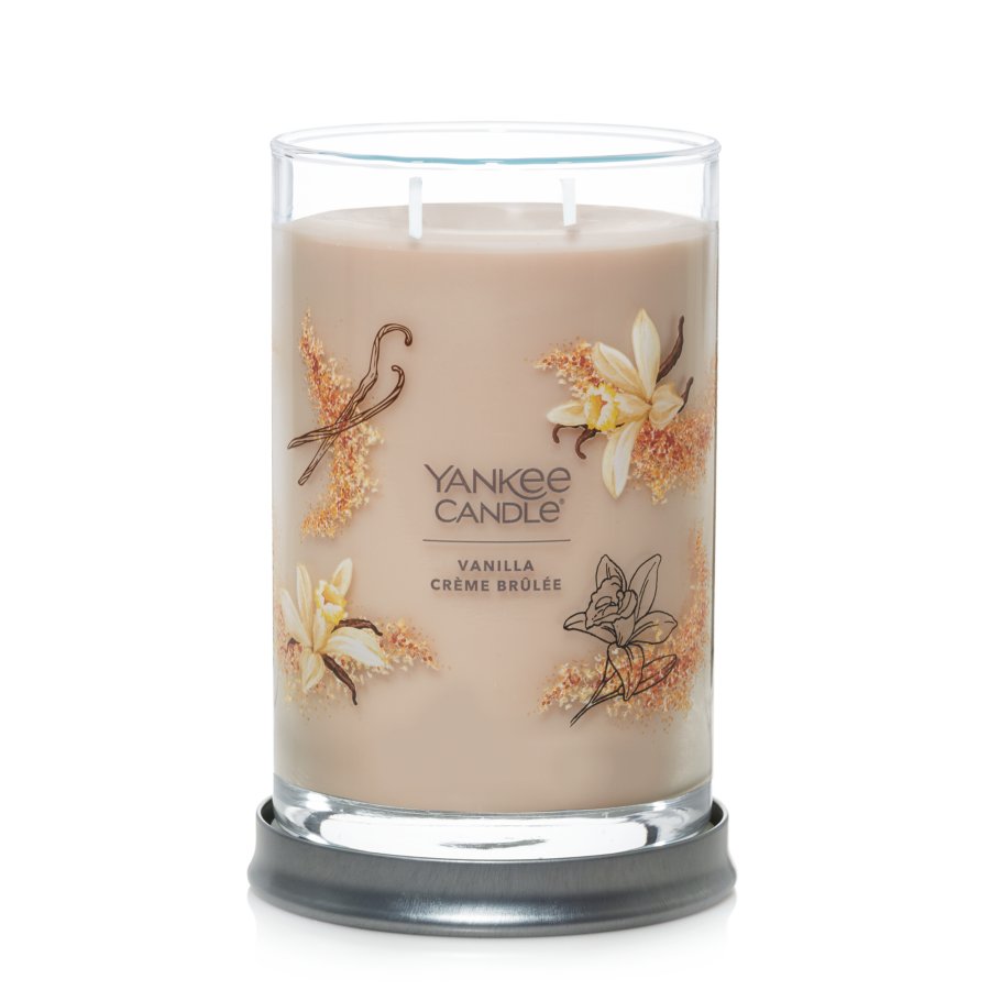 vanilla creme brulee signature large 2 wick tumbler candle