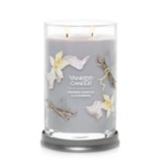smoked vanilla and cashmere signature large tumbler candle image number 1