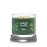 jar candle balsam and cedar