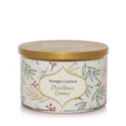 christmas cookie 3 wick tumbler candles