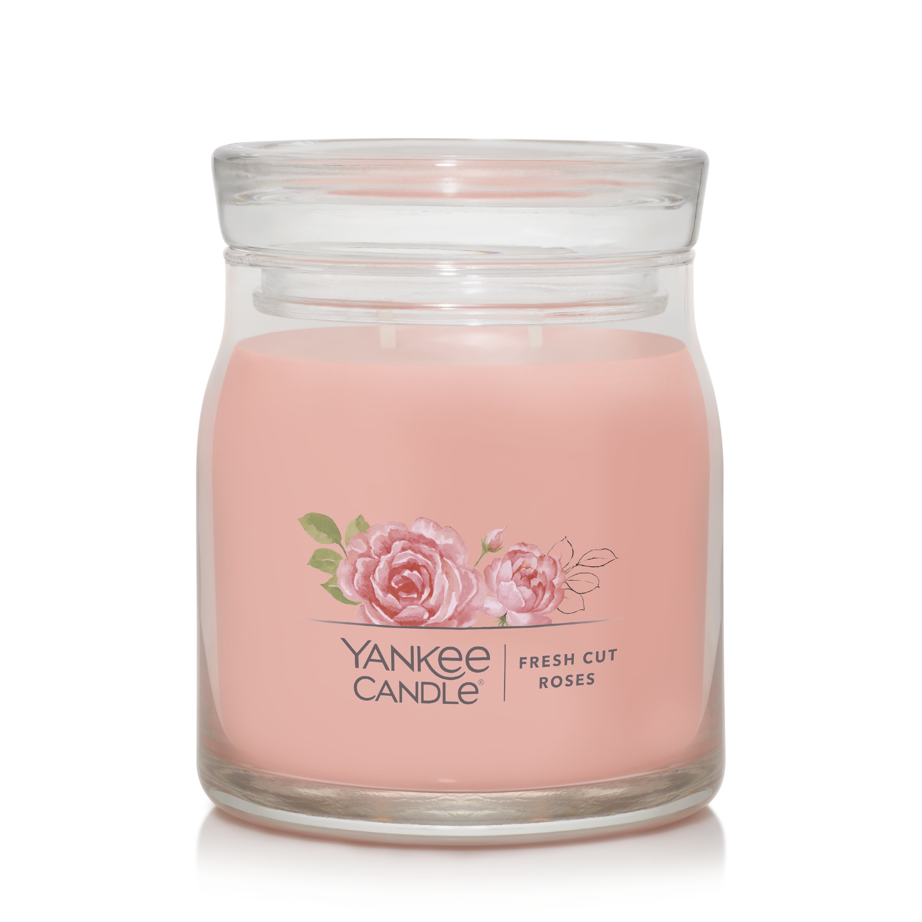 Fresh Cut Roses Yankee Candle® Signature Medium Jar Candles Signature Medium Jar Candles