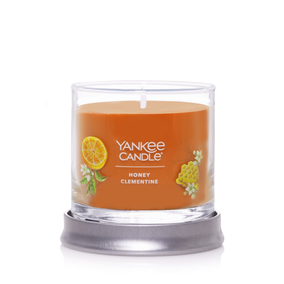 jar candle honey clementine