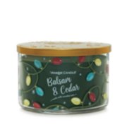 balsam and cedar candle