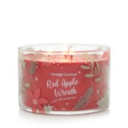 red apple wreath candle image number 1