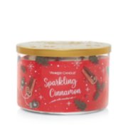 sparkling cinnamon candle