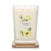 blooming cotton flower large jar candle image number 1