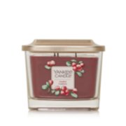 candied cranberry medium square candle image number 0