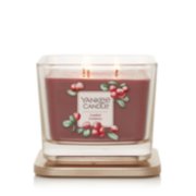 candied cranberry medium square candle image number 2