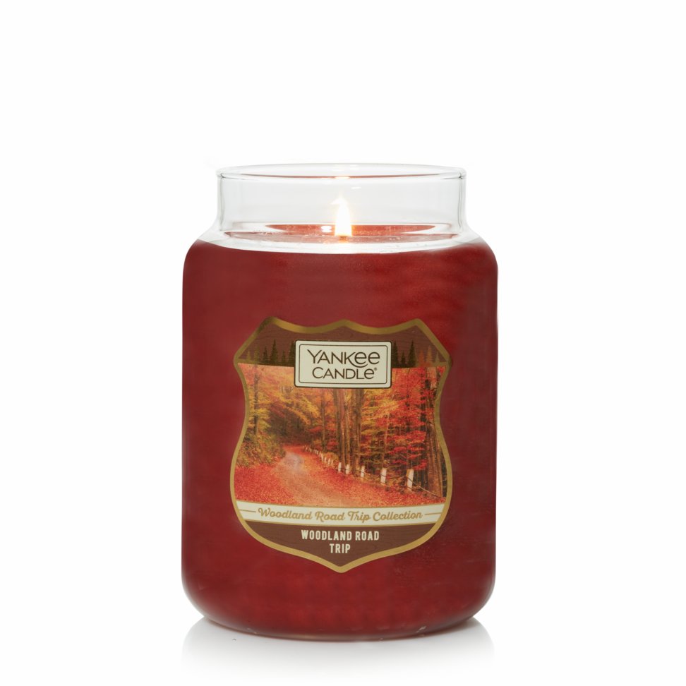woodland road trip jar candle